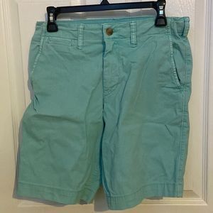 Light blue (Perry the platypus color) American eagle shorts size 30
